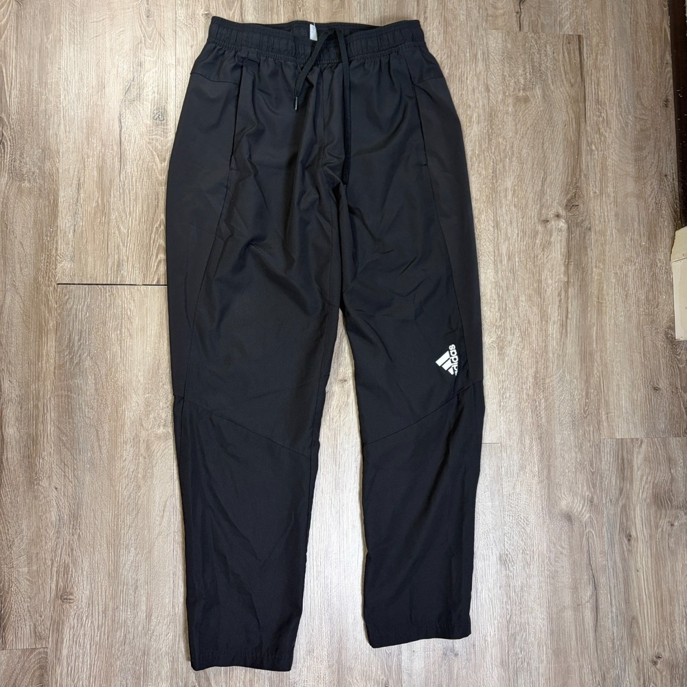adidas Mens Training Aeroready Pants Size Large Black HN8529 Active Track Pants